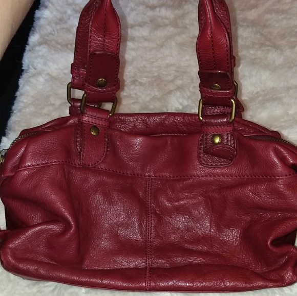 Eliott Lucca  leather weave front pocket hobo - Picture 3 of 6